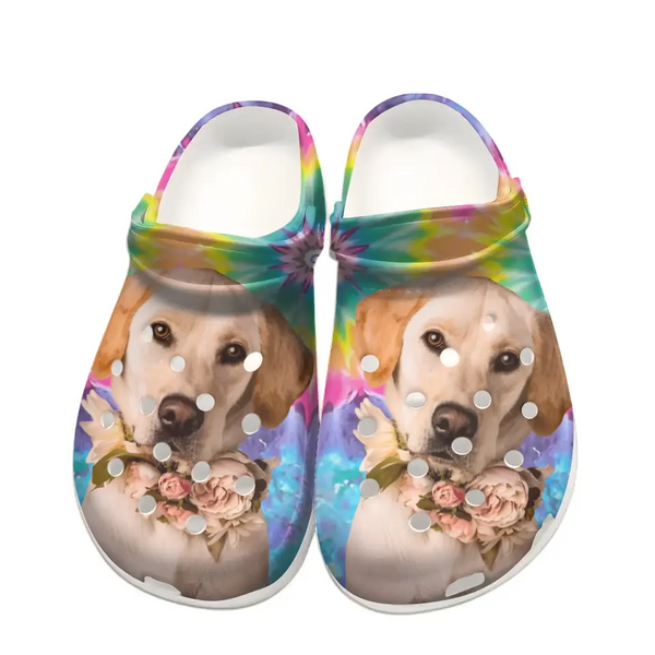 Custom Your Own Clogs With Your Pet Photo